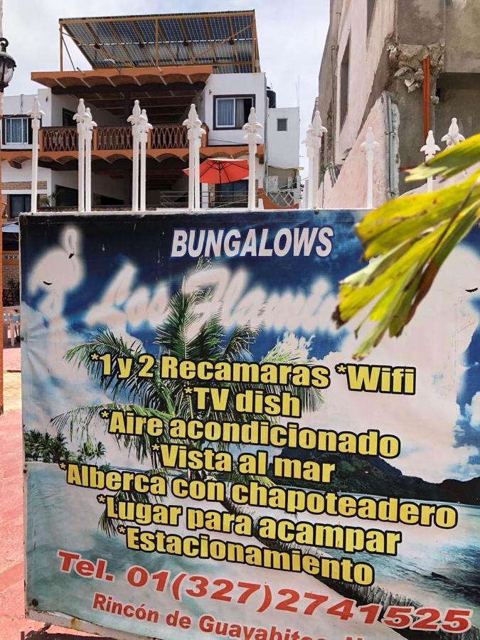 Bungalows Flamingos رينكون دي غوايابيتوس المظهر الخارجي الصورة