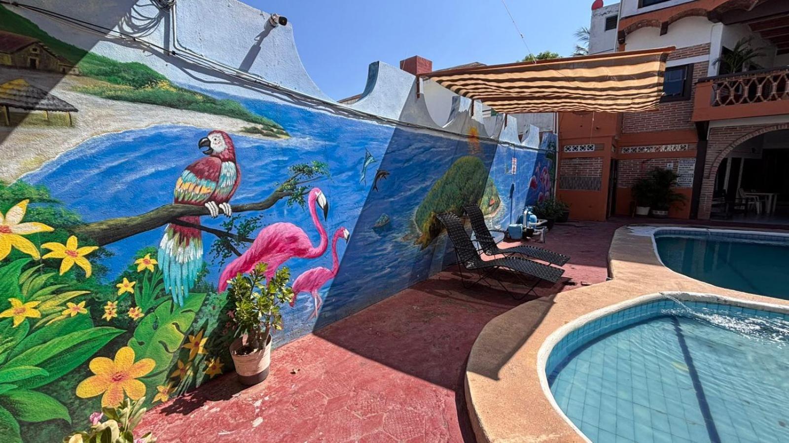 Bungalows Flamingos رينكون دي غوايابيتوس المظهر الخارجي الصورة